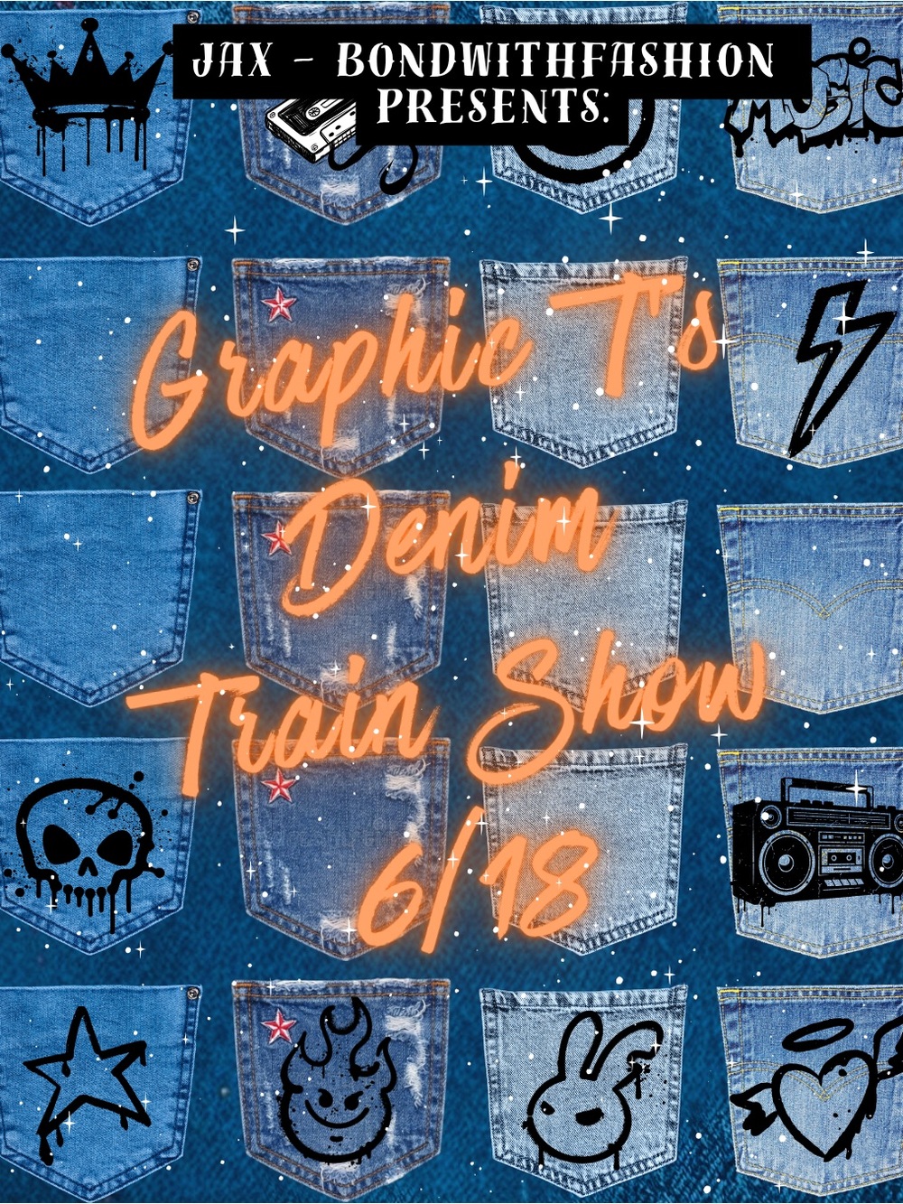 👚Graphic Tee & 👖Denim Train 🚂 Show Thursday, June 18th